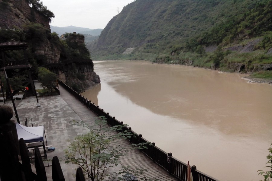 明月峽古棧道遺址