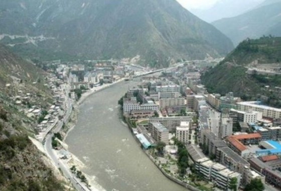 北川地震遺址